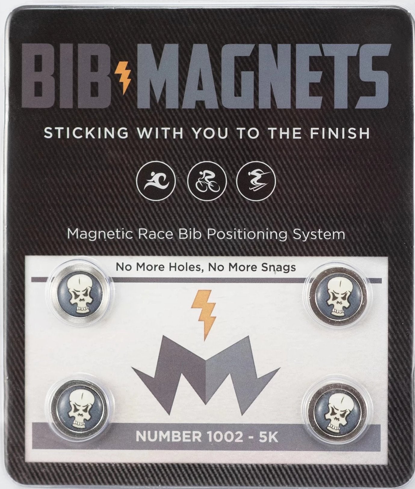 Skully Bib Magnets 4 Pack