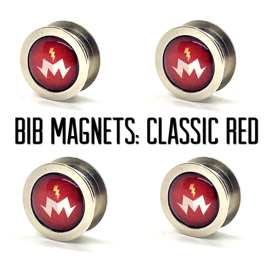Classic Red – Bib Magnets